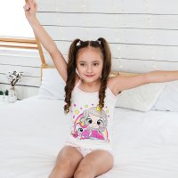 Комплект белья для девочки Чудо-Kids КБ-0015 Белый