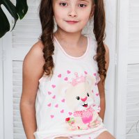 Комплект белья для девочки Чудо-Kids КБ-001 Белый