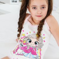 Комплект белья для девочки Чудо-Kids КБ-0015 Белый