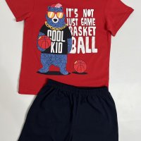 Костюм Медведь Чудо-kids КС-0065 Красный