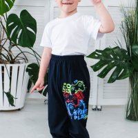 Брюки Чудо-Kids БР-009 Темно-синие