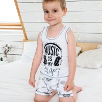 Комплект белья для мальчика Чудо-Kids КБ-0016 Белый