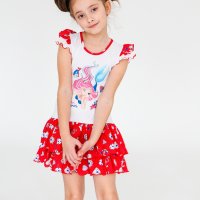 Платье Чудо-Kids ПЛ-0028 Белое