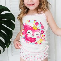 Комплект белья для девочки Чудо-Kids КБ-0014 Белый