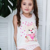 Комплект белья для девочки Чудо-Kids КБ-001 Белый