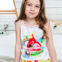 Комплект белья для девочки Чудо-Kids КБ-0013 Белый