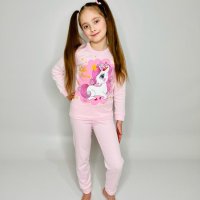 Пижама для девочки интерлок  Единорог Чудо-Kids  П-0050