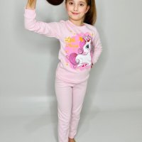 Пижама для девочки интерлок  Единорог Чудо-Kids  П-0050