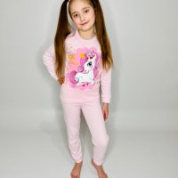Пижама для девочки интерлок  Единорог Чудо-Kids  П-0050