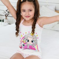 Комплект белья для девочки Чудо-Kids КБ-0015 Белый