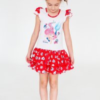 Платье Чудо-Kids ПЛ-0028 Белое